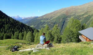 Bergtour Rappler - bei der Strassalm