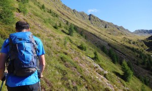 Bergtour Gabesitten - Aufstieg ins Kessertal