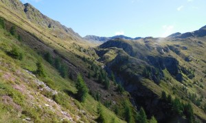 Bergtour Gabesitten - Aufstieg ins Kessertal
