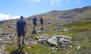 Bergtour Gabesitten - Aufstieg