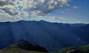 beim Sommerwand-Köpfl, Blick zur Hochgrabe