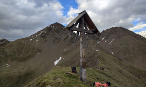 Sommerwand-Köpfl mit Gölbner und Gumriaul Sommerwand-Köpfl mit Gölbner und Gumriaul
