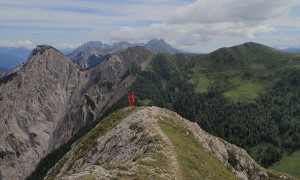 Klettersteig Spitzenstein - Gipfelgrat