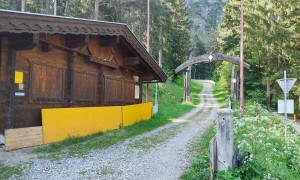 Bergtour Rauchkofel - Start bei der Rodelbahn