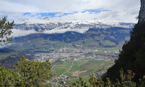 Bergtour Kreidenfeuer - Aufstieg, Blick nach Lienz