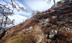 Bergtour Kreidenfeuer - Aufstieg