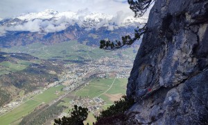 Bergtour Kreidenfeuer - Abstieg, Blick nach Lienz