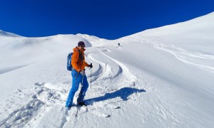Skitour Gaishörndl - Abfahrt