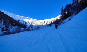 Skitour Gaishörndl - Zustieg Alfental
