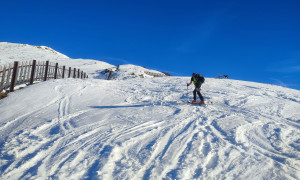 Skitour Gabesitten - Aufstieg Skitour Gabesitten - Aufstieg