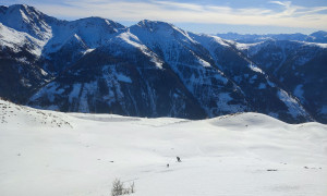 Skitour Gabesitten - Abfahrt übers Hühnerspiel Skitour Gabesitten - Abfahrt übers Hühnerspiel