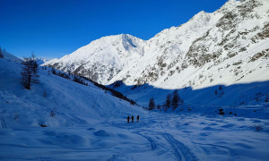 Bilder Skitour Hohes Haus - Aufstieg Bilder Skitour Hohes Haus - Aufstieg