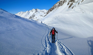 Bilder Skitour Hohes Haus - bei der Villponer Lenke, Hochstein im Hintergrund Bilder Skitour Hohes Haus - bei der Villponer Lenke, Hochstein im Hintergrund