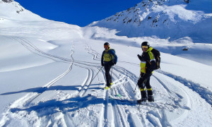 Bilder Skitour Hohes Haus - Abfahrt Bilder Skitour Hohes Haus - Abfahrt