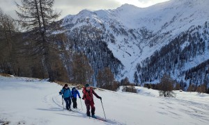 Skitour Pürglersgungge - Aufstieg