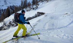 Skitour Pürglersgungge - Aufstieg