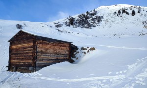 Skitour Pürglersgungge - Aufstieg