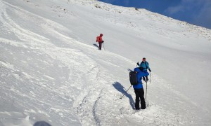 Skitour Pürglersgungge - Abfahrt mit Pulvergenuss