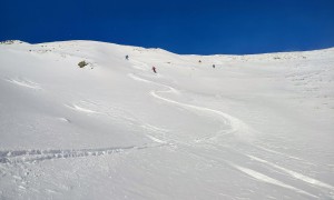 Skitour Pürglersgungge - Abfahrt mit Pulvergenuss