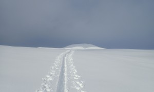 Skitour Tullenkogel - Aufstieg Compedal Hochalm