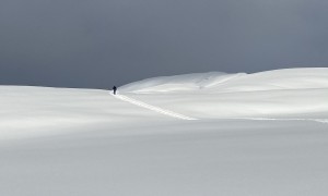 Skitour Tullenkogel - Aufstieg Compedal Hochalm
