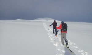 Skitour Tullenkogel - Aufstieg Compedal Hochalm