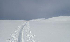 Skitour Tullenkogel - Aufstieg Compedal Hochalm