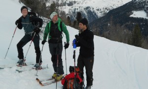 Skitour Schneebiger Nock - Aufstieg
