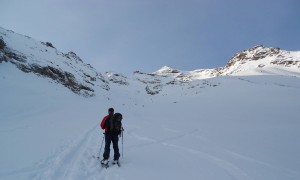 Skitour Schneebiger Nock - Aufstieg