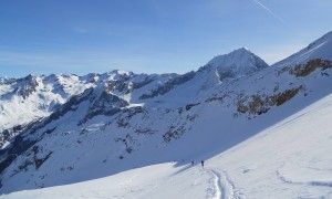 Skitour Schneebiger Nock - Aufstieg