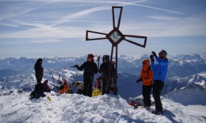 Skitour Schneebiger Nock - Gipfelsieg