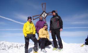 Skitour Schneebiger Nock - Gipfelsieg