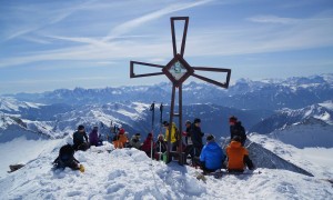 Skitour Schneebiger Nock - Gipfelsieg
