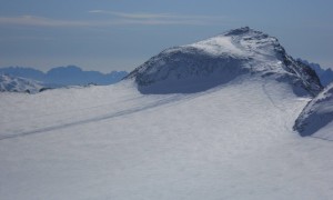 Skitour Schneebiger Nock - Blick zum Magerstein