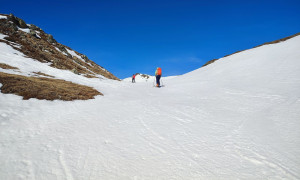 Skitour Riepenspitze - Aufstieg Skitour Riepenspitze - Aufstieg