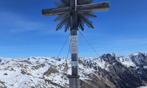 Skitour Riepenspitze - Gipfelsieg Skitour Riepenspitze - Gipfelsieg