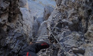 Klettersteig Toblinger Knoten - Leiternsteig