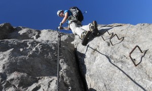 Klettersteig Cellon - Weg ohne Grenzen (senza confini)