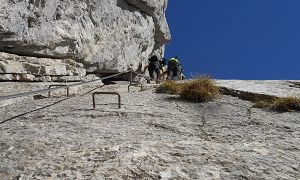 Klettersteig Frischenkofel (Cellon), Gressel & Weg ohne Grenzen - Tourbild
