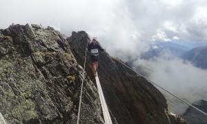 Klettersteig Glödis - Seilbrücke