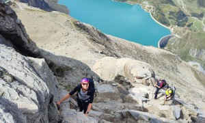 Hochtour Großes Wiesbachhorn - Schlüsselstelle