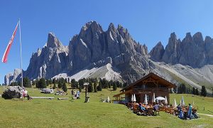 Klettersteig Sass Rigais - Tourbild