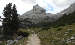 Biketour große Fanesrunde über Limojoch - Tourbild