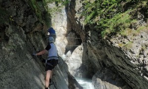 Klettersteig Pirknerklamm - Klettersteig Pirknerklamm