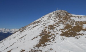 Bergtour Hochalpenkopf - kurz vor dem Gipfel
