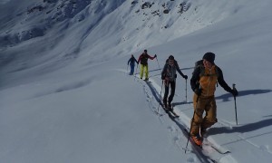 Skitour Althaus - Aufstieg