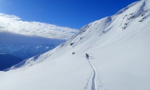 Skitour Althaus - Aufstieg