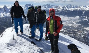 Skitour Cresta Bianca - Gipfelsieg