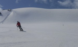 Hintere Jamspitze - Abfahrt
