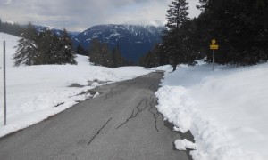Biketour Dolomitenhütte - Abfahrt